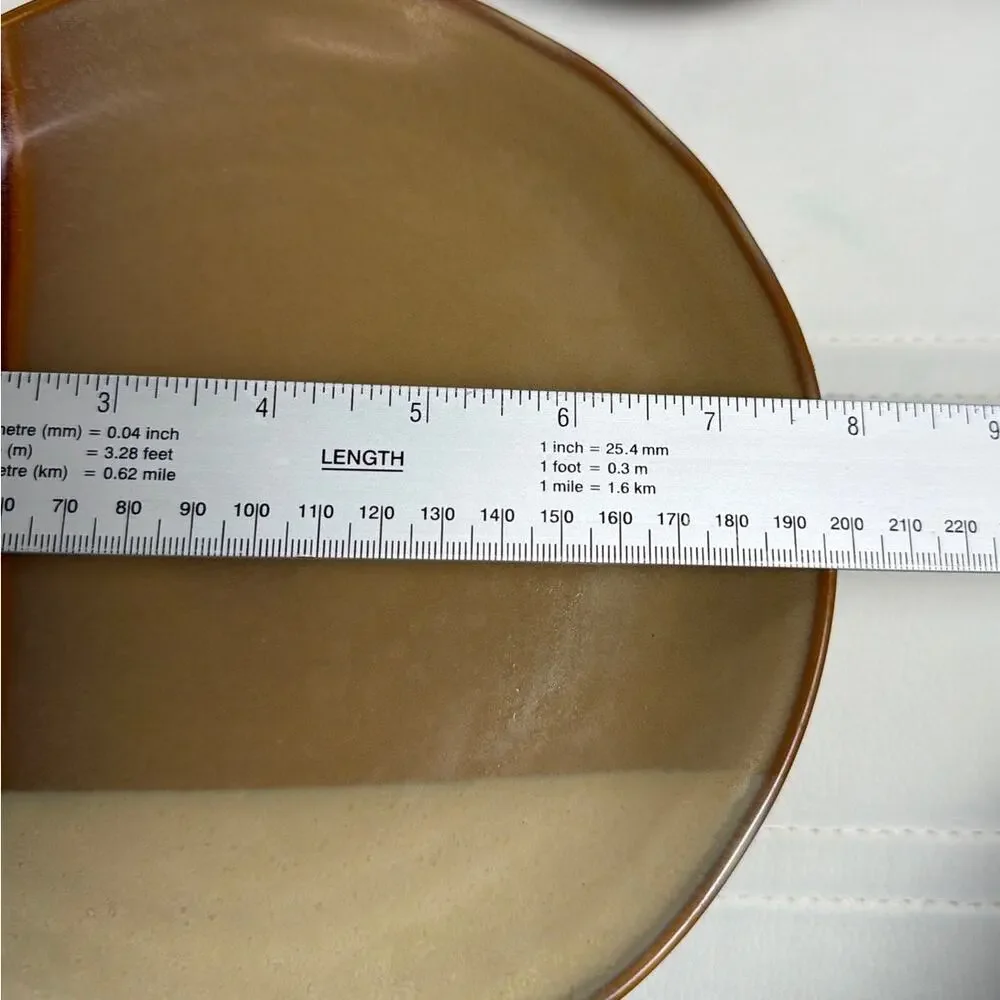 Sango Gold Dust Sienna 5039 Stoneware 6 Pc 4 Salad Plates 2 Bowls Replacements